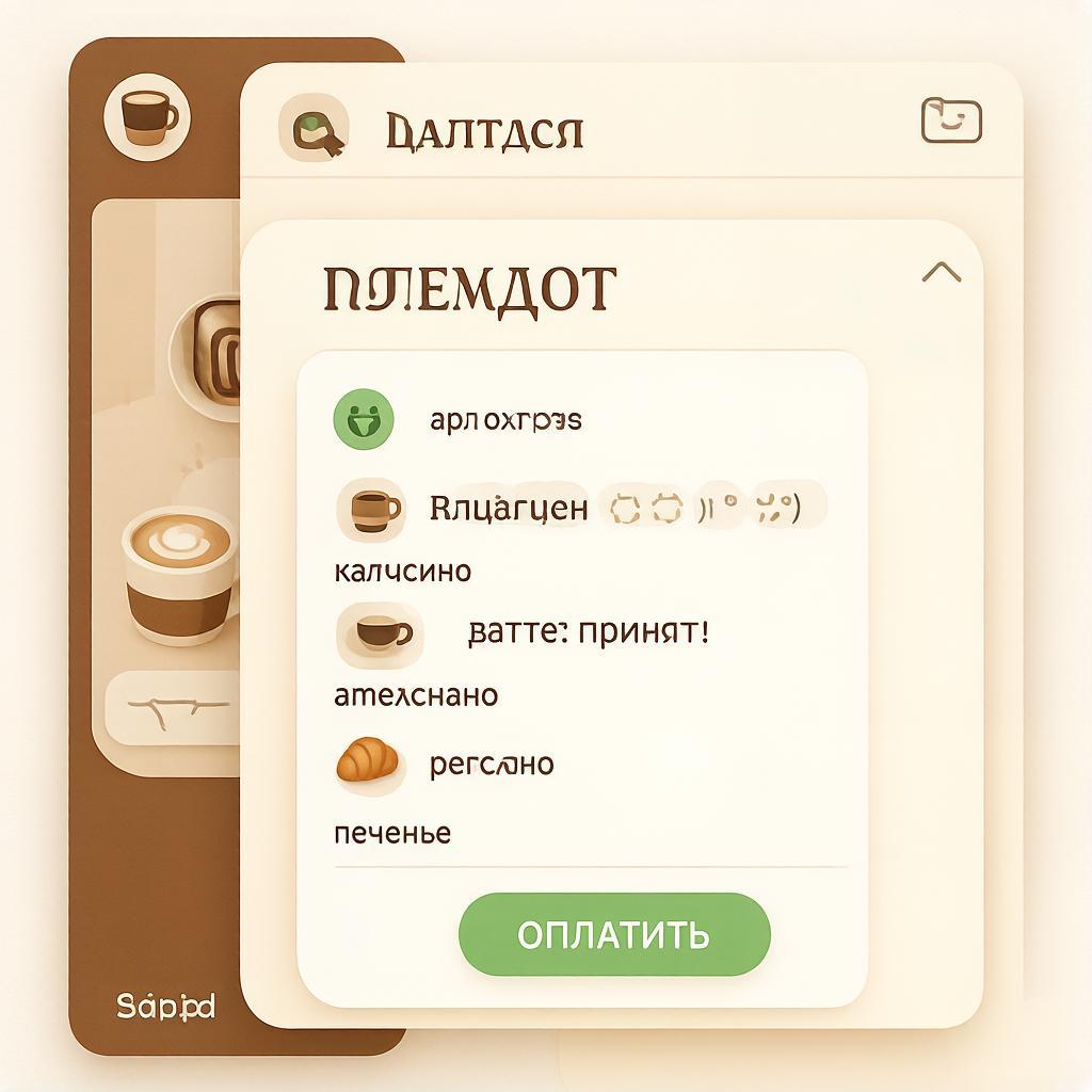 Онлайн-чат для кафе и кофейни: заказы навынос и бронь столиков через сайт