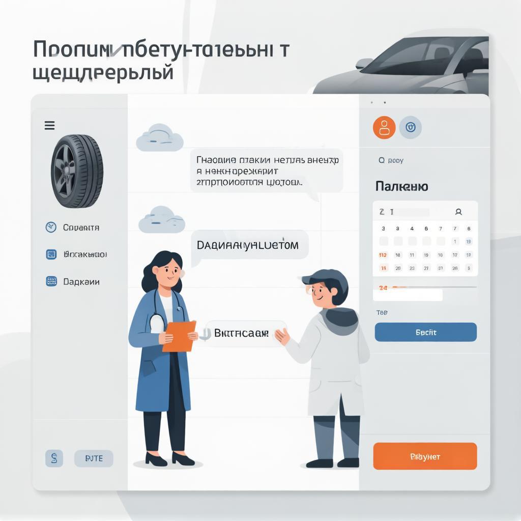 Онлайн-чат для шиномонтажа: сезонная запись без очередей