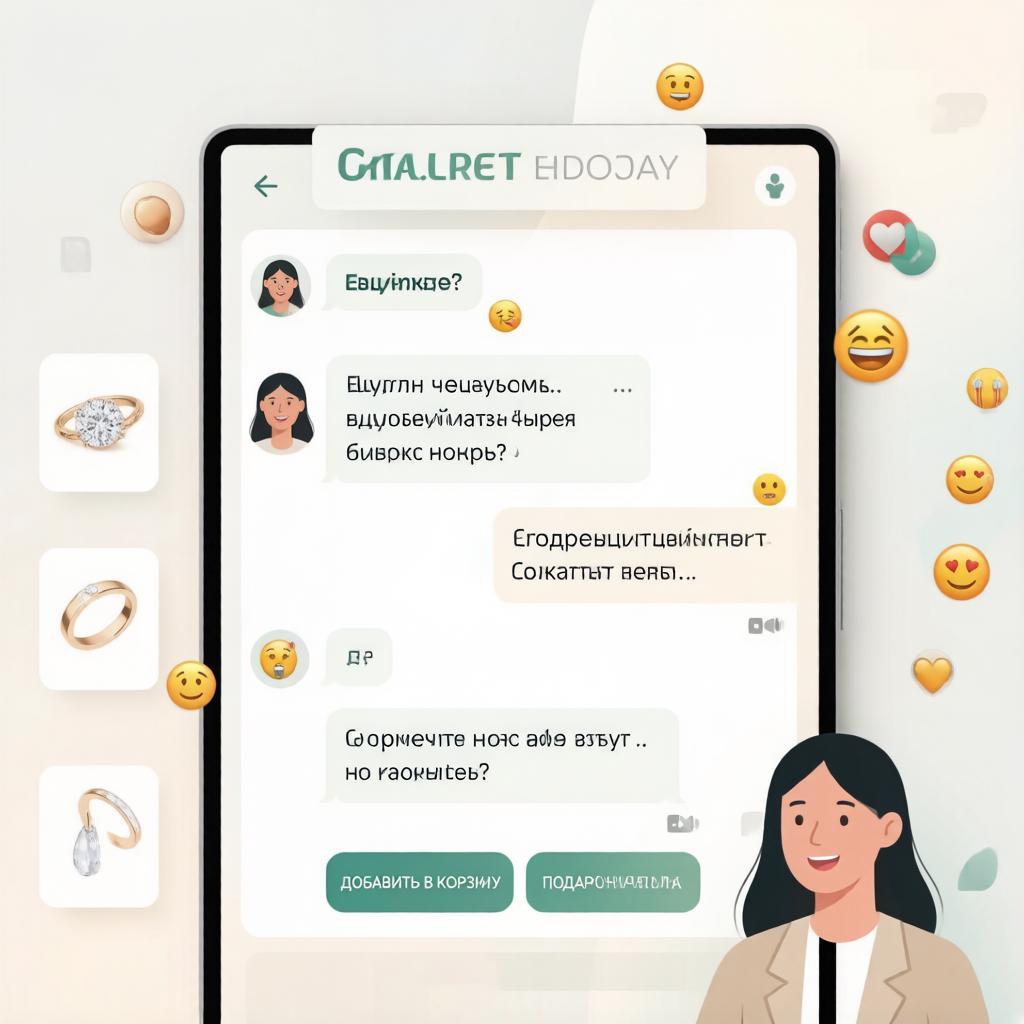 Онлайн-чат для ювелирного магазина: подарки и консультации
